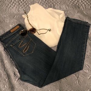 NWOT Ladies Seven7 Straight Leg Jeans Size 14